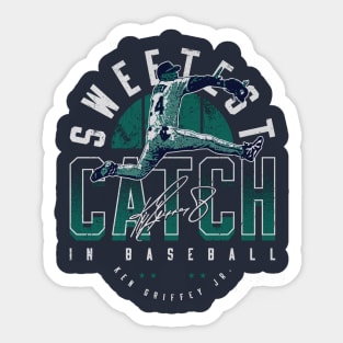 Ken Griffey Seattle Sweetest Catch Sticker